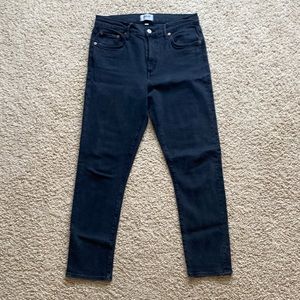 Women’s Agolde Nico Straight Black Jeans (sz 27)
